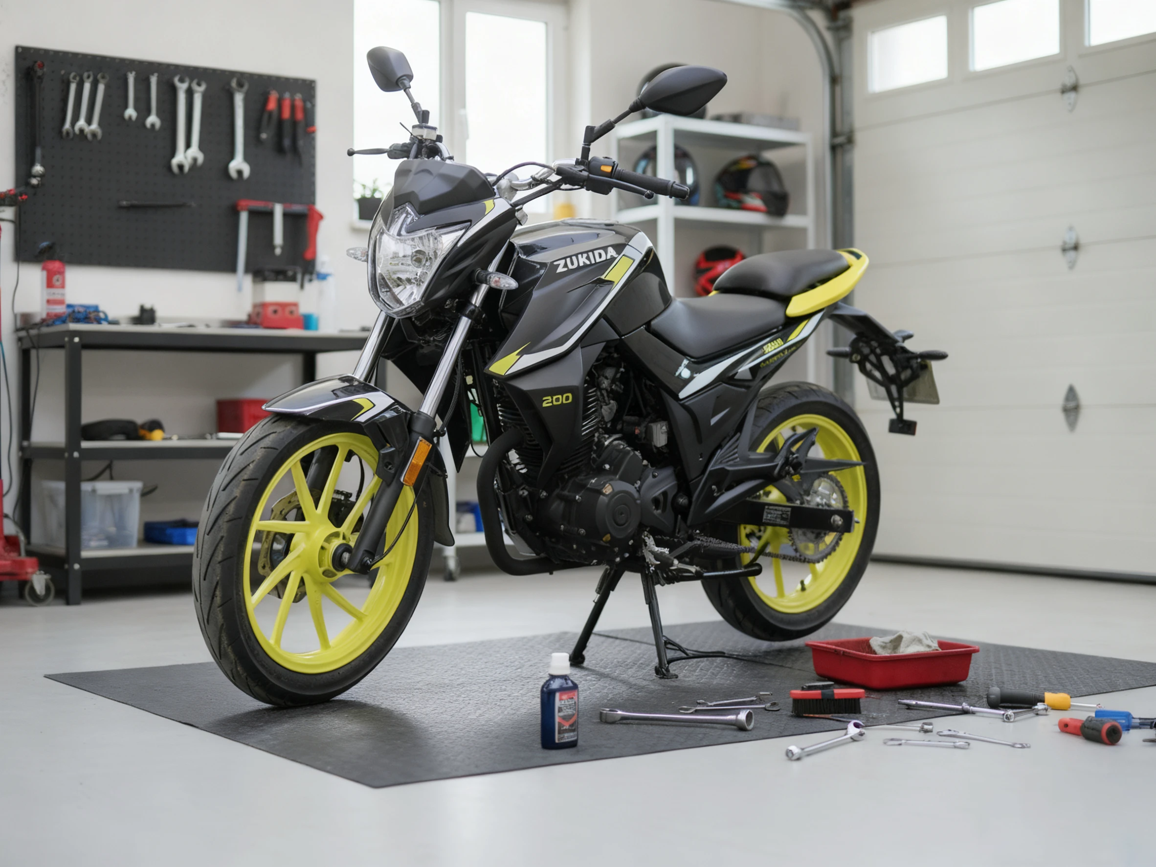 Motorcycle maintenance and care