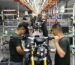 Chinesische Motorradhersteller - moderne Motorradproduktionslinie