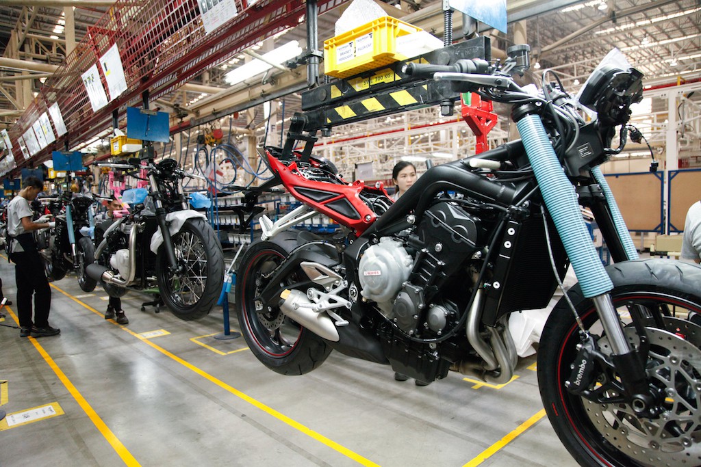 chinese motorcycle manufacturers specification and build