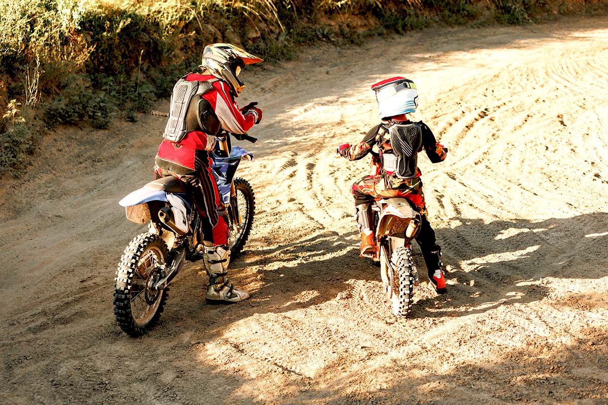 dirt bike size chart specification and build