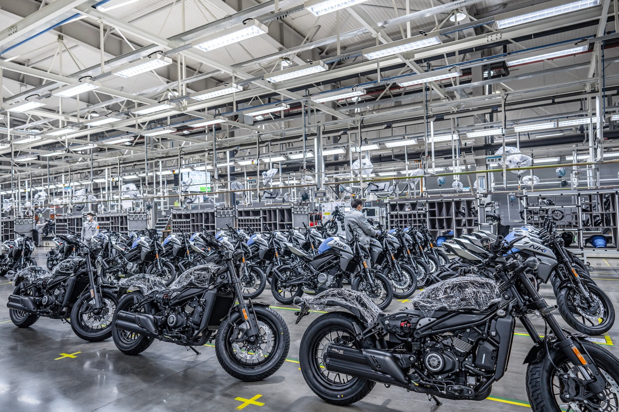 Motorradhersteller in China Modellübersicht